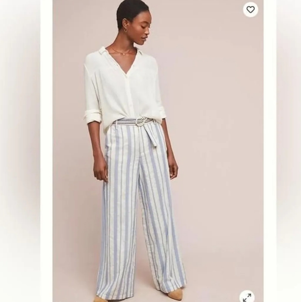 Anthropologie belted pants